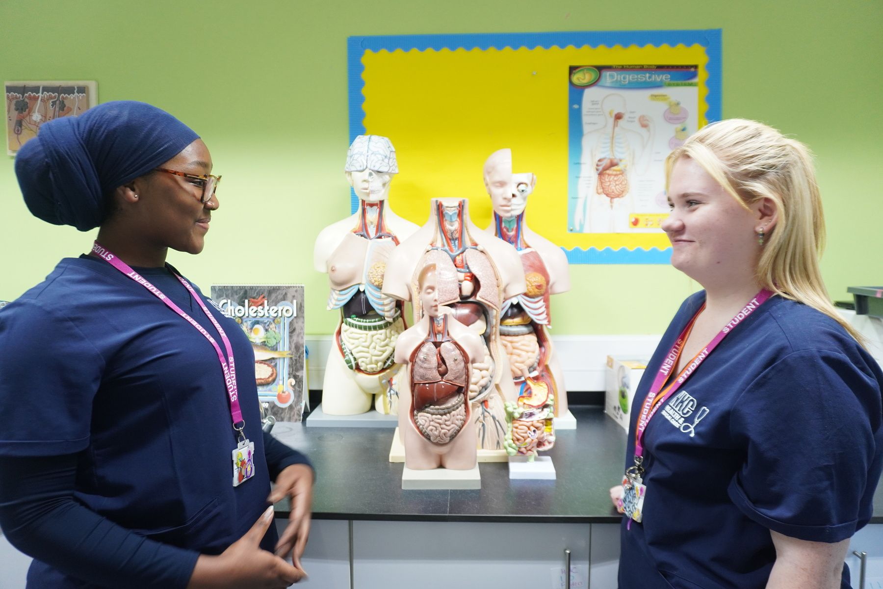 Health and social care students at North Kent College