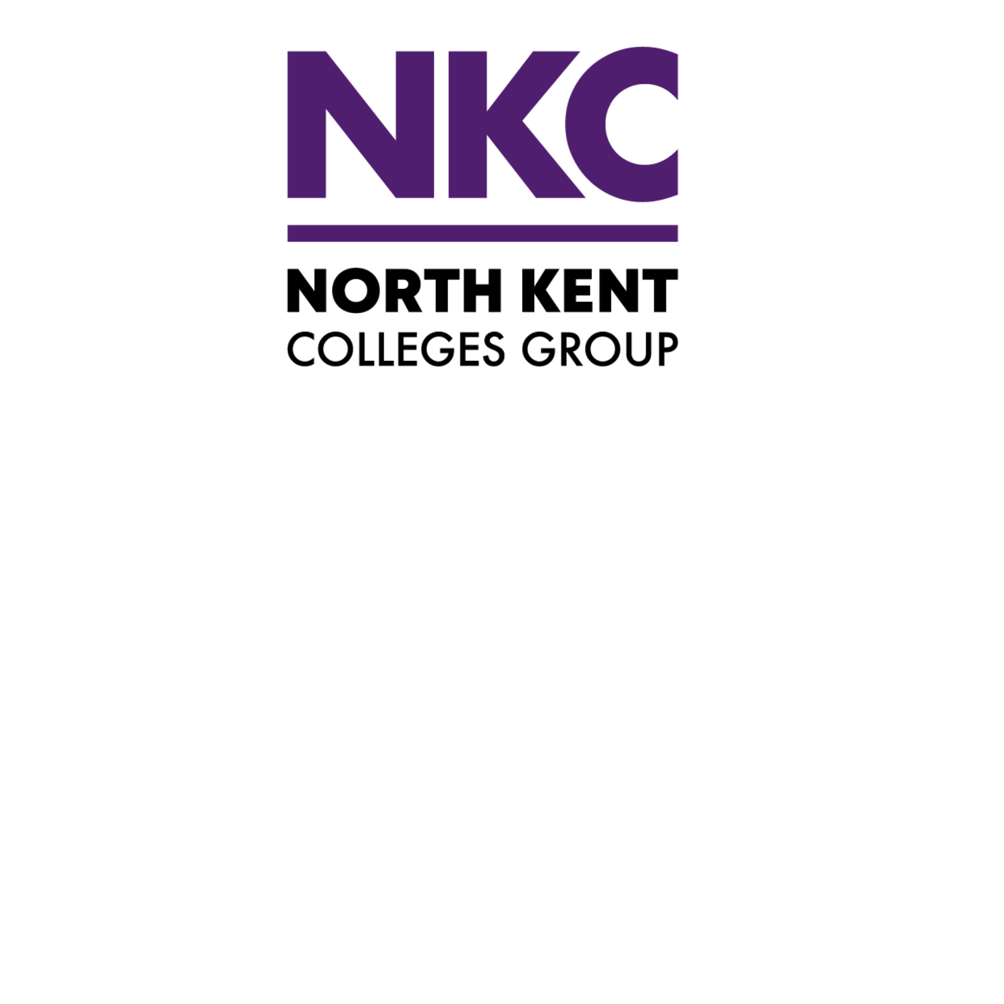 Image shows a North Kent Colleges Group logo